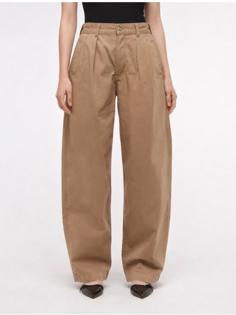 Abercrombie Mid Rise Barrel Pant Chino Size 34S / 18S